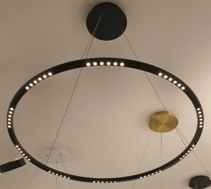 Светильник подвесной ITALLINE IT013-6022 black 3000K