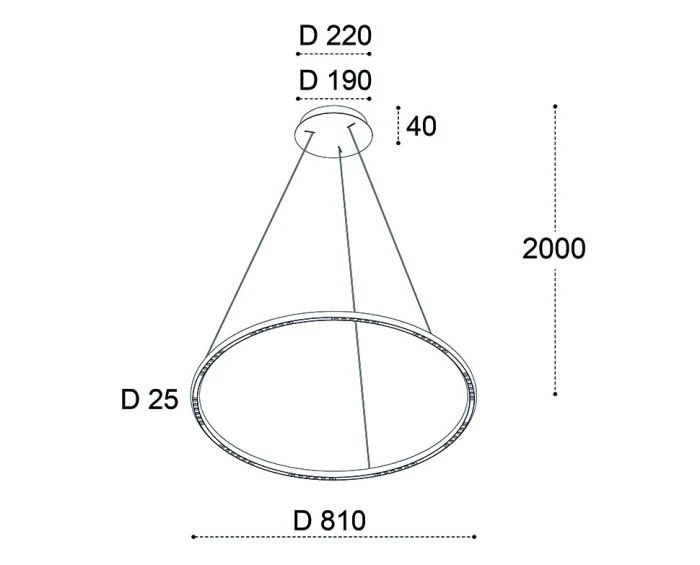 Светильник подвесной ITALLINE IT013-6022 black 3000K