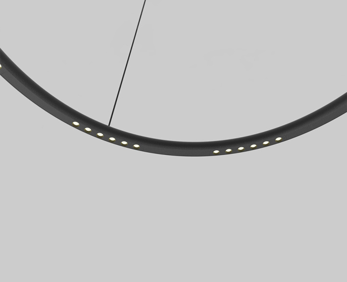 Светильник подвесной Italline IT013-6022 black 3000K