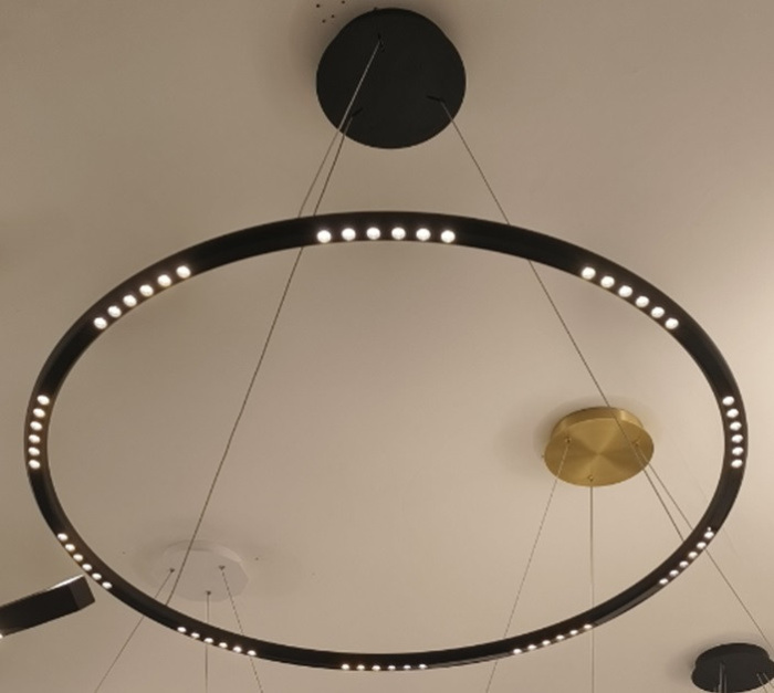 Светильник подвесной Italline IT013-6022 black 3000K