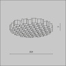 Антибликовая решётка ⌀24мм Maytoni Focus T HoneyComb-D24