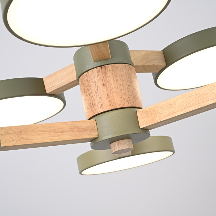 Подвесная люстра TURNA DBL L6 Hacks ImperiumLoft