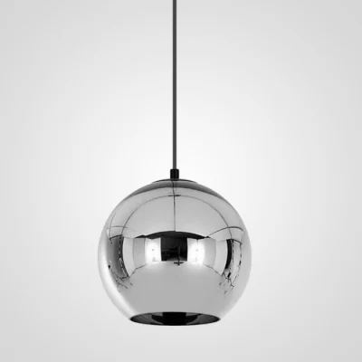 Подвесной светильник Copper Shade Chrome D20 ImperiumLoft