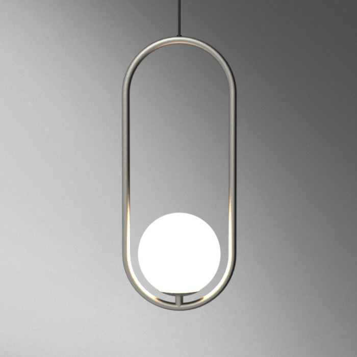 Подвесной светильник Matthew McCormick hoop 40 Gold MILA Pendant ImperiumLoft