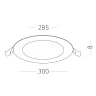 Встраиваемый светильник ST LUCE ST209.538.24