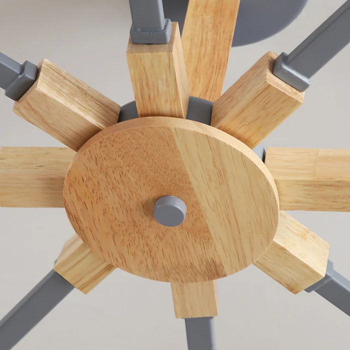 Люстра на штанге NOA 8 Gray ImperiumLoft 183461-26