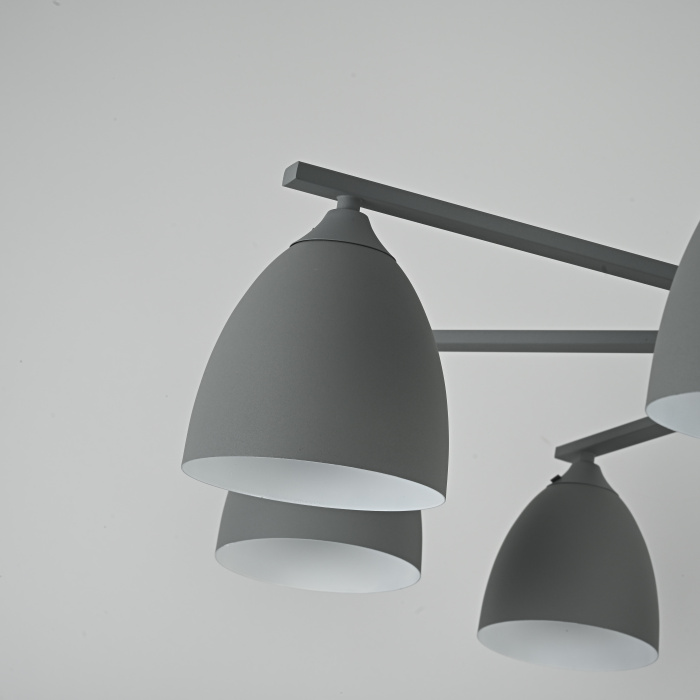 Люстра на штанге NOA 8 Gray ImperiumLoft 183461-26