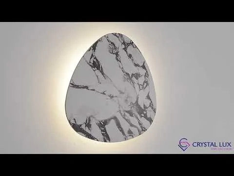 Бра Crystal Lux BILBAO AP12W LED D500 WHITE