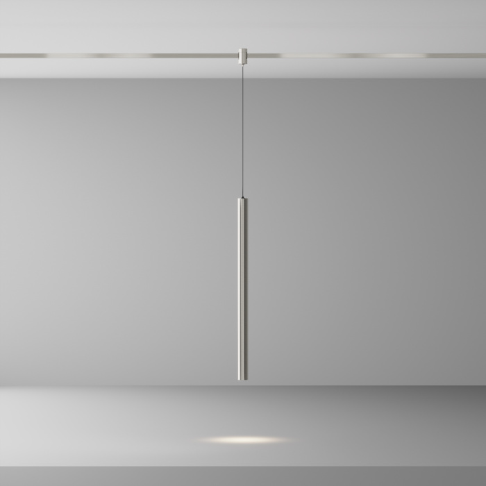 Трековый подвесной светильник Maytoni Focus LED TR156-1-5W4K-PT