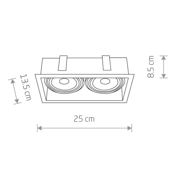 Встраиваемый светильник Nowodvorski Mod 9412