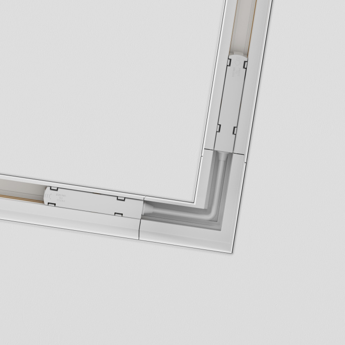 Коннектор угловой Gravity встраиваемый белый Maytoni TRX010CL-22W