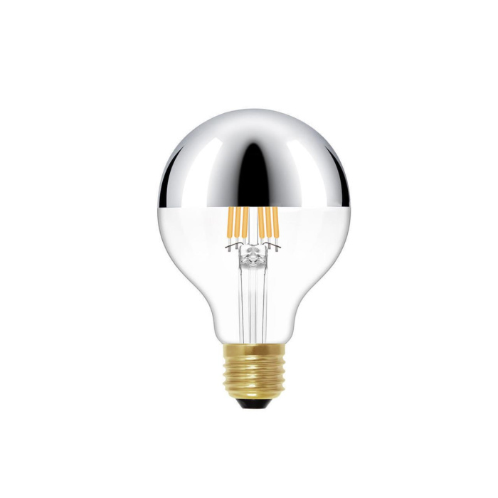 Лампа Loft it Edison bulb G80LED Chrome