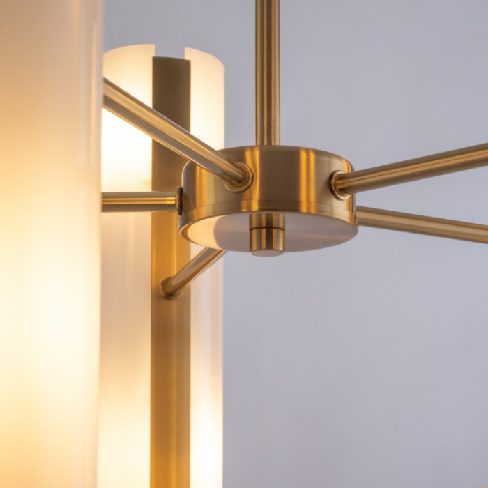 Люстра на штанге Freya Fiore FR5368CL-10BS