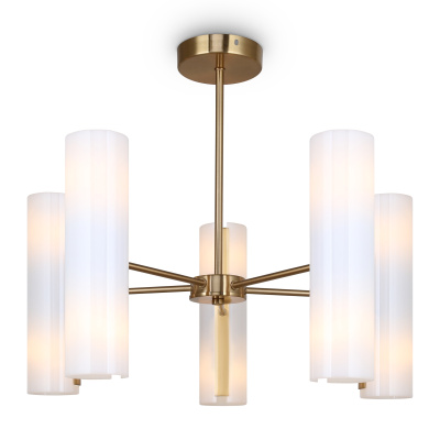 Люстра на штанге Freya Fiore FR5368CL-10BS