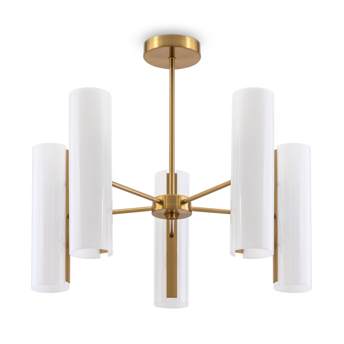 Люстра на штанге Freya Fiore FR5368CL-10BS