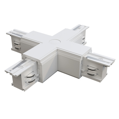 Коннектор Х-образный Trinity белый Maytoni TRA005CX-31W