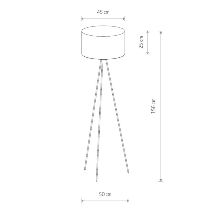 Торшер Nowodvorski Cadilac Gray 7992