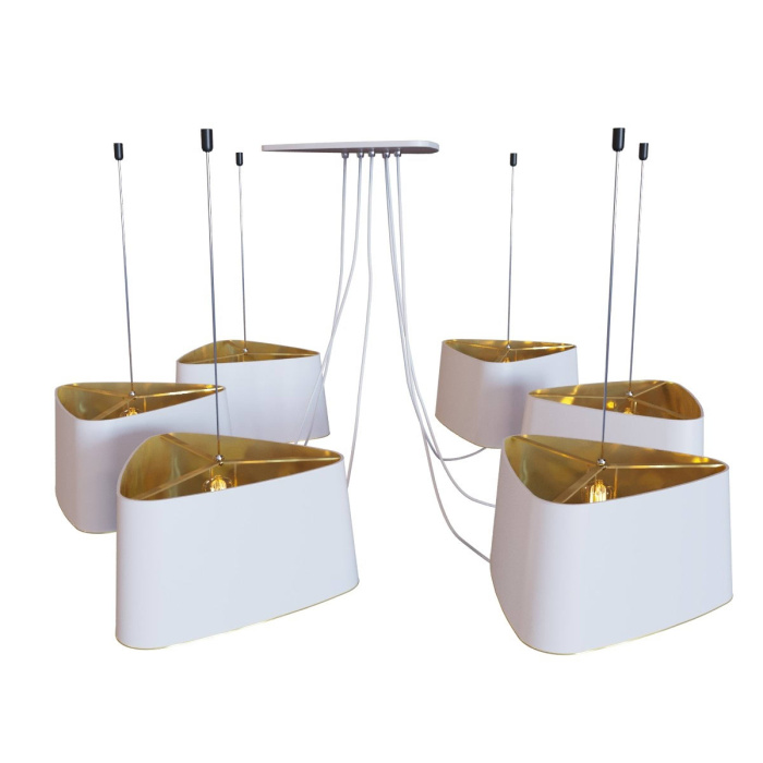 Подвесная люстра Loft it Nuage LOFT1163-6WH