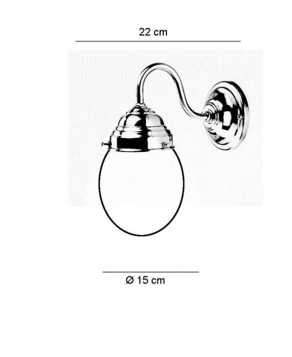 Бра Berliner Messinglampen A34-115opN