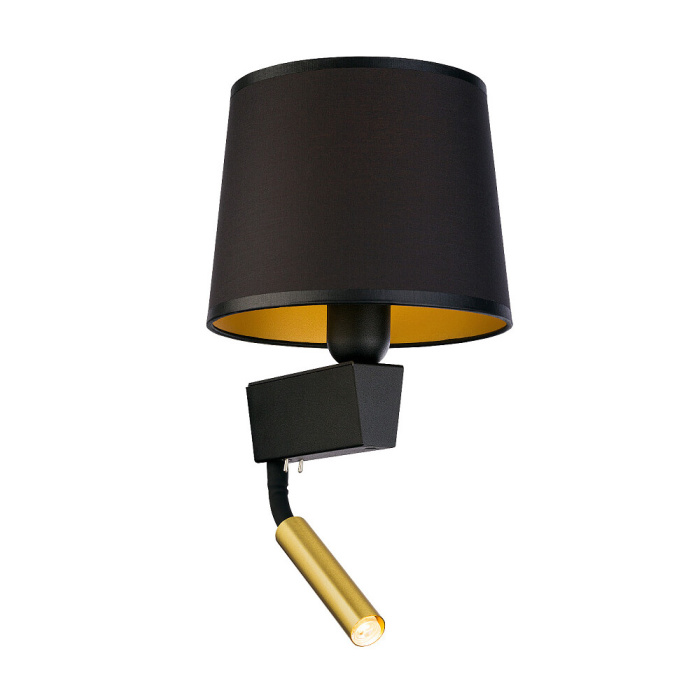 Настенный светильник  Nowodvorski Chillin Black/Gold 8213