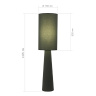 Светильник напольный ST-Luce Хаки/Хаки, Черный E27 1*40W SL1354.705.01