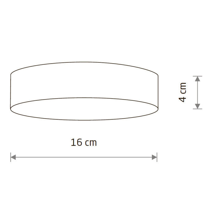 Потолочный cветильник Nowodvorski Lid Round Led Black 10407