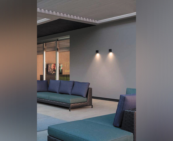 Уличный настенный светильник Italline IT1001