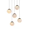 Подвесной светильник Delight Collection MD25030003 MD25030003-5A matt black/clear