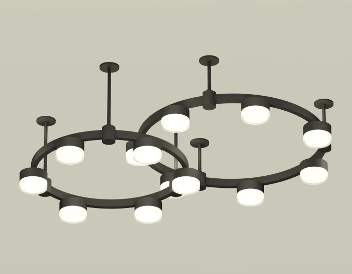 Комплект подвесного светильника Techno Ring с акрилом Ambrella light XR92221006