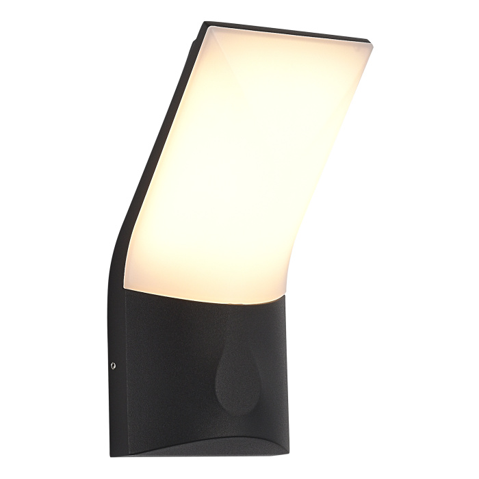 Светильник уличный настенный ST-Luce темно-серый LED 1*10W 3000K SL9543.701.01