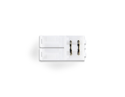 Соединитель прямой для светодиодной ленты 5050 12/24V (2 конт.) GS6051 (10шт) Ambrella light GS6051