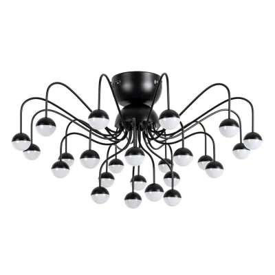 Потолочная светодиодная люстра Arte Lamp Dexter A3619PL-24BK