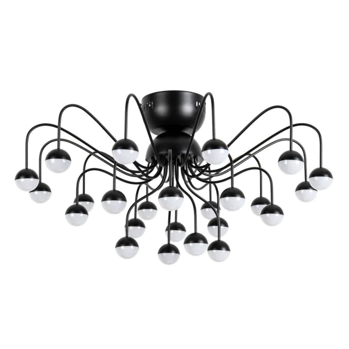 Потолочная светодиодная люстра Arte Lamp Dexter A3619PL-24BK