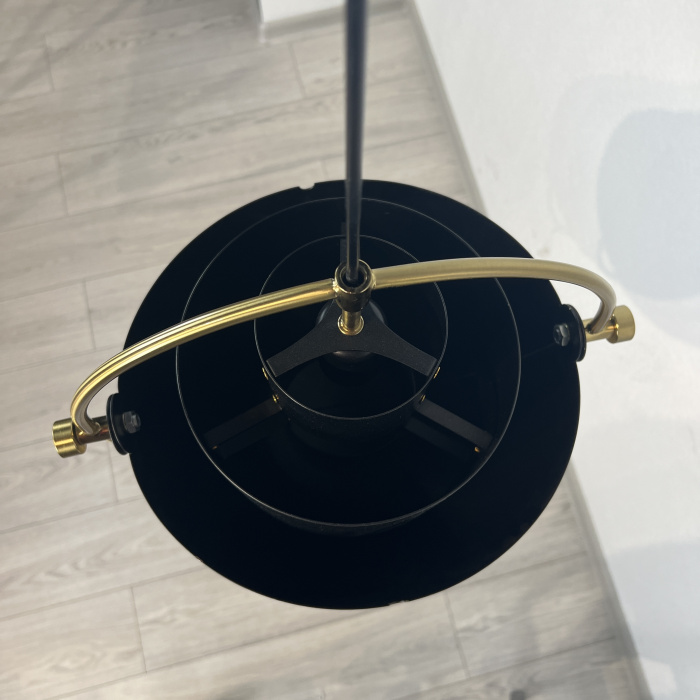 Люстра Louis Weisdorff Gubi Multi-Lite Suspension Lamp Black By Imperiumloft