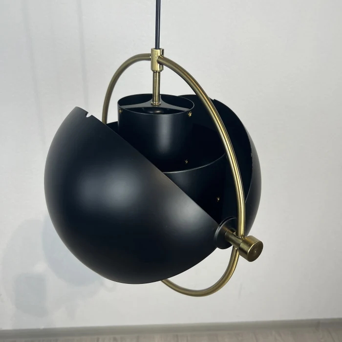 Люстра Louis Weisdorff Gubi Multi-Lite Suspension Lamp Black By Imperiumloft