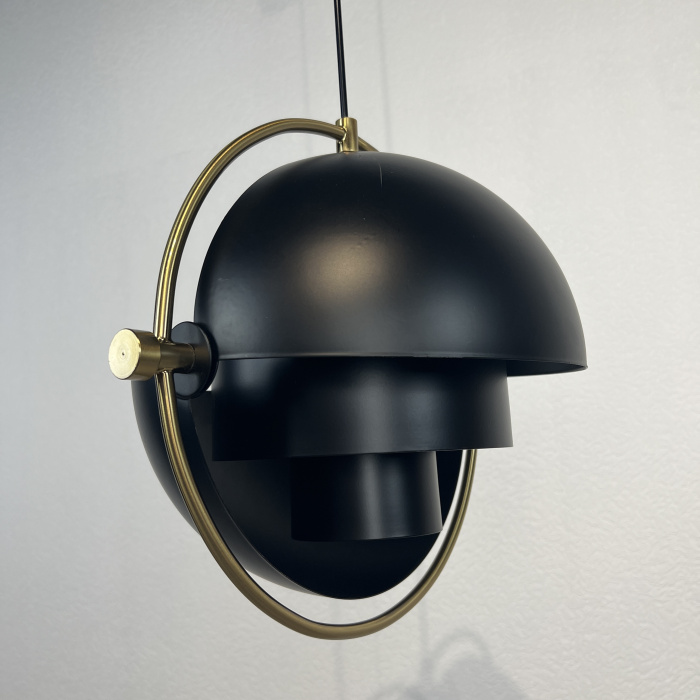 Люстра Louis Weisdorff Gubi Multi-Lite Suspension Lamp Black By Imperiumloft