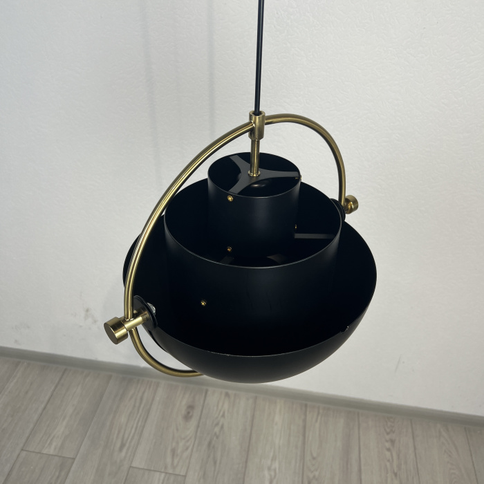 Люстра Louis Weisdorff Gubi Multi-Lite Suspension Lamp Black By Imperiumloft
