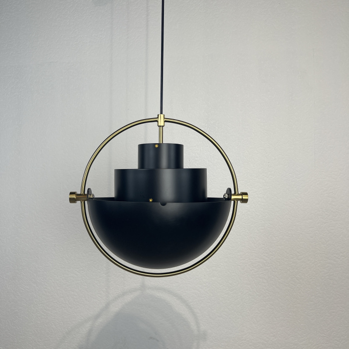 Люстра Louis Weisdorff Gubi Multi-Lite Suspension Lamp Black By Imperiumloft