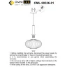 Светильник подвесной Omnilux Menfi OML-99326-01