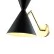 Бра Crystal Lux JOVEN AP1 GOLD/BLACK