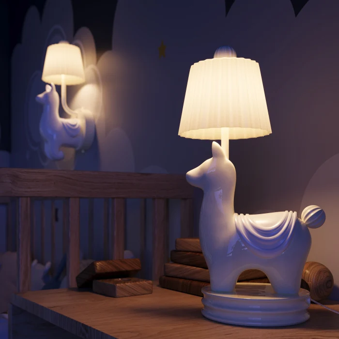 Детская настольная лампа Maytoni Senor alpaca MOD377TL-L5W3K