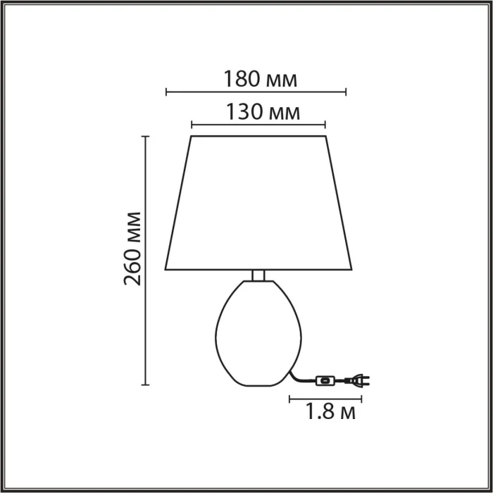 Настольная лампа Lumion Keila 8143/1T