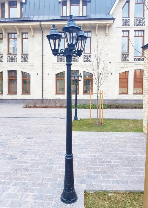 Садово-парковый светильник Fumagalli RICU BISSO/RUT 3L E26.157.S30.AXE27