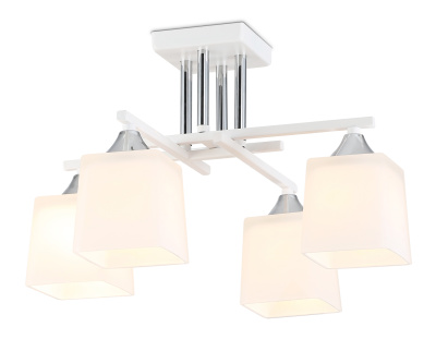 Люстра на штанге со стеклянными плафонами AMBRELLA light TR303041