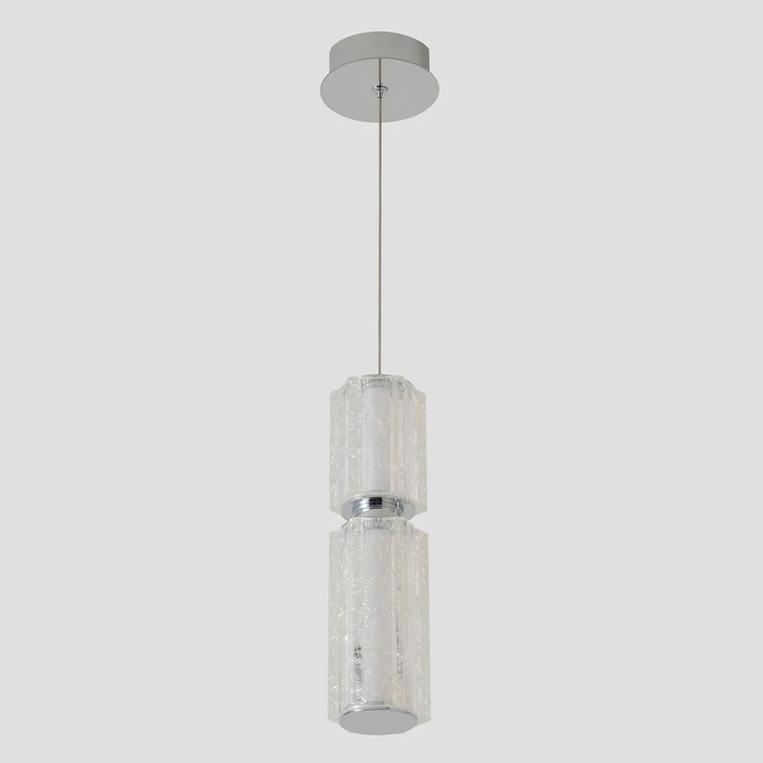 Светильник подвесной Crystal Lux ANTIQUE SP23W LED CHROME