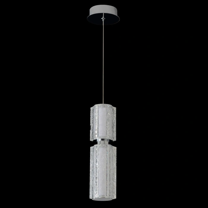 Светильник подвесной Crystal Lux ANTIQUE SP23W LED CHROME