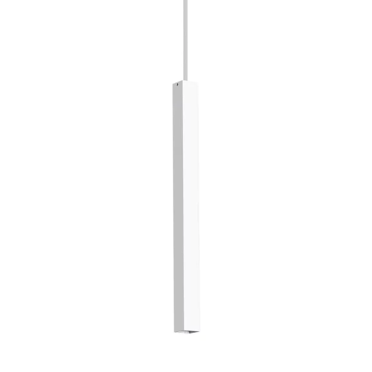 Подвесной светодиодный светильник Ideal Lux Ultrathin D040 Square Bianco