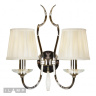 Настенный светильник iLamp Charm W2508-2 Никель+беж