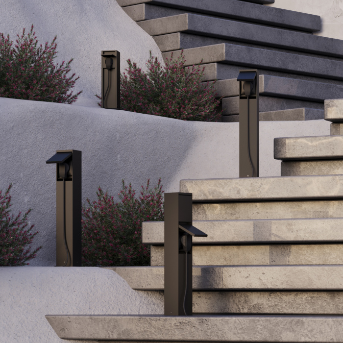 Уличный блок розеток Maytoni Socket O459FL-GF01SC