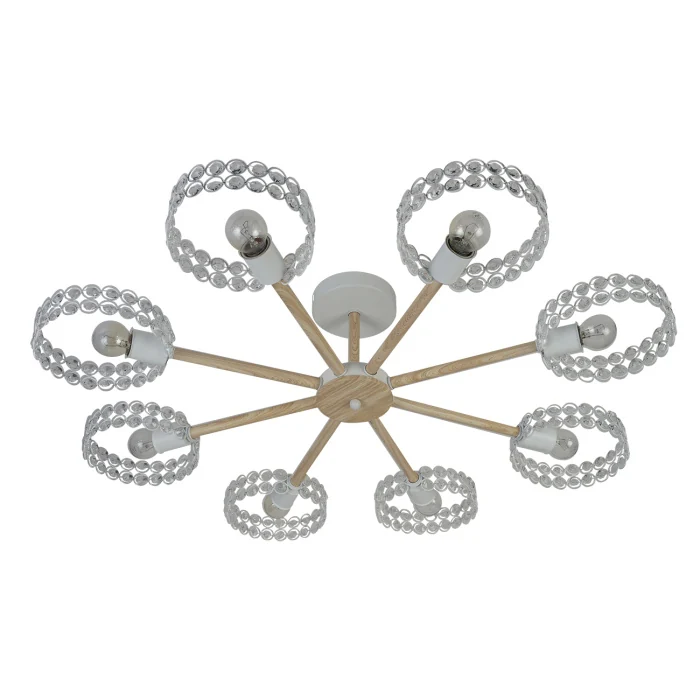 Люстра на штанге Escada Banjo 679/8P White